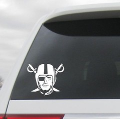 Las Vegas Raiders DECAL STICKER CAR TRUCK Oakland NFL