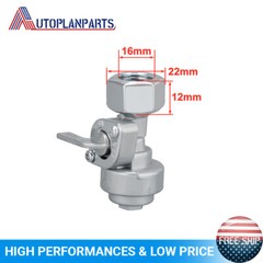 M16 x 1.5 1/4″ Fuel Shut Off Valve Petcock Switch for Generator Gas Engine Tank