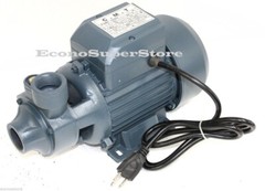 1 HP 110V Centrifugal Transfer Pump 750W 26ft Lift Clear Water Pump 13GPM 1″ Fit