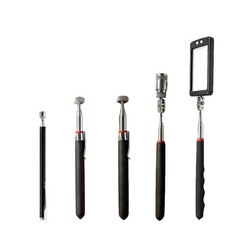 5pcs Magnet Pickup Tool Stick Telescoping Include 8 lb Grabber Extend