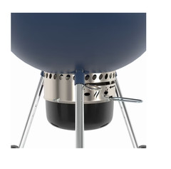 Weber Master-Touch 22-in W Slate Blue Kettle Charcoal Grill 14513601 – New