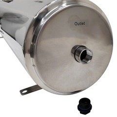 PVDF Ultrafiltration Membrane Filter 8000L/h Stainless Fluid Purification Tool