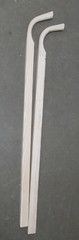 Amish made Plow Handles Made from Red Oak 1 Pair of Plow Handles Steam Bent