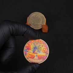 1-12 Months Sobriety Coin – AA Chip Sober Medallion and Prayer in Recovery