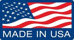 4.25″ x 8″ American Flag Premium Vinyl Sticker Decal Made in the USA