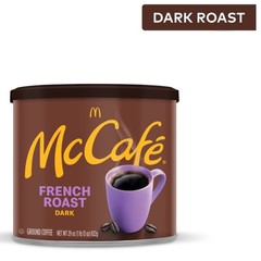 McCafe French Roast, Ground Coffee, Dark Roast, 29oz. Canned