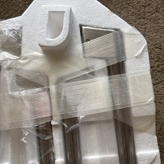GE Cafe 4-Door French Door Refrigerator HANDLES ONLY – Brushed Stainless (READ)