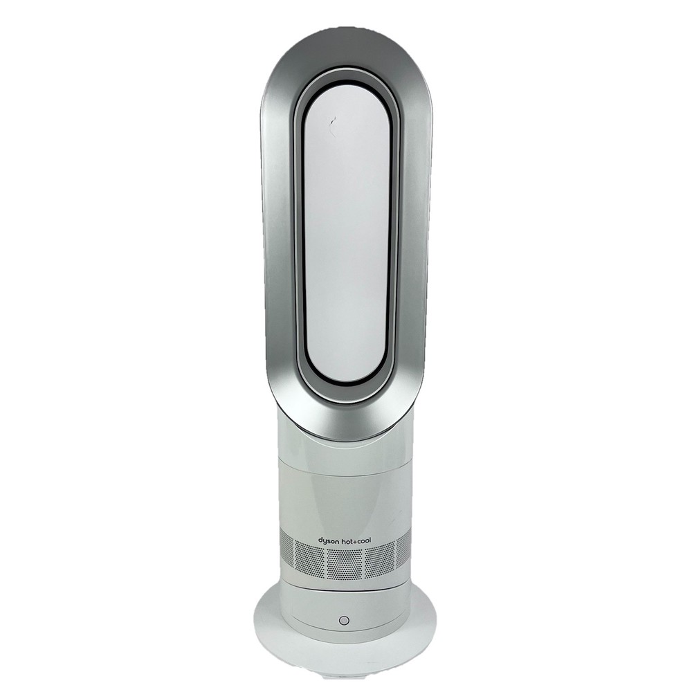 Dyson AM09 Hot + Cool Jet Focus Fan Heater – White/Silver No Remote Working