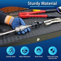 Locking Pliers Slide Hammer Puller Set, 9.8 in Locking Pliers 2 lb Slide