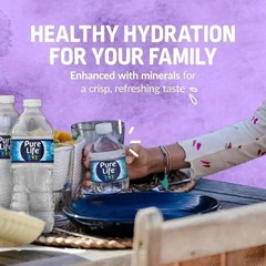 Pure Life Purified Water, 16.9 fl oz, 35-Pack Plastic BOTTLES