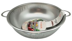 Rice Colander Stainless Steel Vegetables Fruit Basin 8/11/13.4 Inches