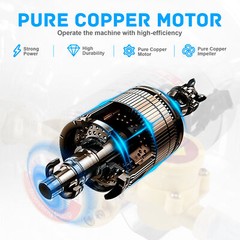 Electric Automatic Home Shower Washing Machine 90W Water Booster Pump