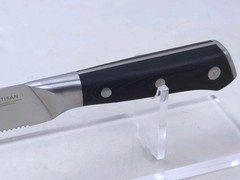 2pc CUTLUXE Steak Knife SET, ARTISIAN Series, FORGED German HIGH-CARBON Steel