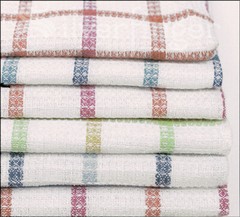 3 DISH TOWELS 100% COTTON Cloth Multipurpose Household Cleaning Tea Towels 12×12