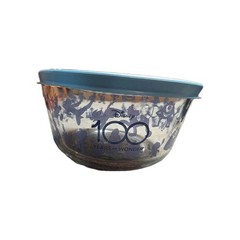 Pyrex/Disney 100 Years of Wonder-4 Cup Round Glass Food Storage Container