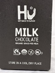 Hu Milk Chocolate Organic Grass Fed Milk 6 Bar Case No Refined Sugar Gluten Free
