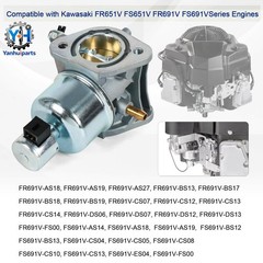 New CARBURETOR FOR KAWASAKI FITS FR651V, FR691V, FR730V, 15004-0984
