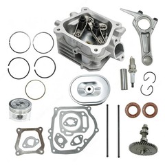 Camshaft Gasket Kit For Honda GX160 5.5HP Cylinder Head Connecting Rod Piston