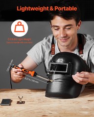 Plastic Welder Kit 60W/100W Plastic Welding Kit with 3 Tips & 20 Rods