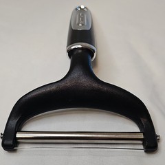 Farberware Manual Cheese Slicer Black Silver Plastic Metal Less Than 10 in
