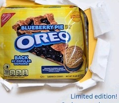 Limited Edition Blueberry Pie Oreo Cookies