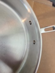 All-Clad Copper Core 5 Qt Sauté Pan Frying Pan Handcrafted in USA