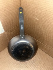 De Buyer MINERAL B Carbon Steel 8″ Omelette Pan Made in France(B)
