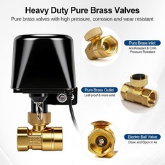 Smart WIFI & Bluetooth Water Valve for Home Automation – Compatible with Alexa
