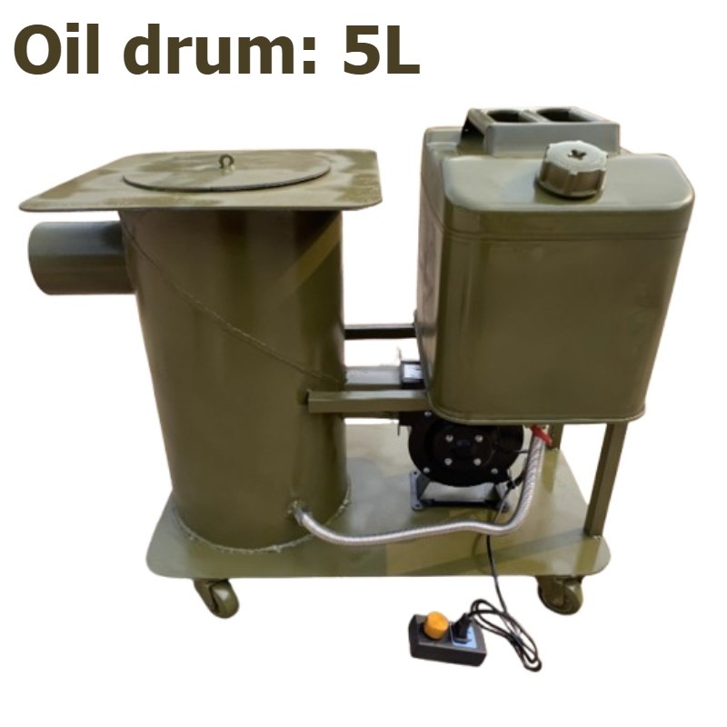 Home Indoors Oil Burner Heating Furnace Burning Tool Smokeless Waste Oil Stove