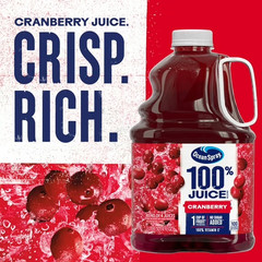 Ocean Spray 100% Juice Cranberry Juice Blend – 101.4 fl oz Bottle New