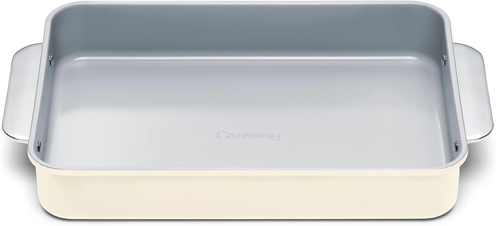 Caraway Non-Stick Ceramic 9”X13” Rectangle Pan – Naturally Slick Ceramic Coating