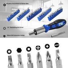 Tool Kit 259-Piece Hand Tools Set with Toolbox Repair Home Car Tools