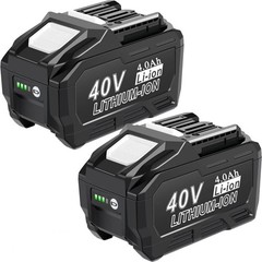 2Pack 40 Volt 4Ah Lithium Battery For Makita BL4025 BL4040 BL4050 XGT Battery US