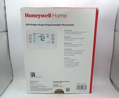 HONEYWELL RTH20B/N X2P HOME PROGRAMMABLE THERMOSTAT 1-STAGE HEAT/COOL 5-2 DAY