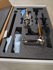 BRAND NEW IN BOX!! KALLISTA “FOR TOWN” NICKEL SILVER BATHROOM FAUCET
