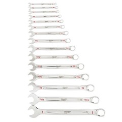 Milwaukee Combination Wrench Set 15 Piece SAE 48-22-9415 new