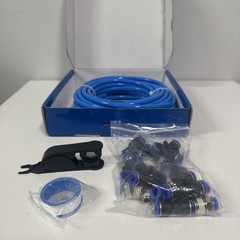 Pneumatic Tubing Blue 8mm or 5/16 OD 5mm ID Polyurethane PU Tube Kit 10 Meter