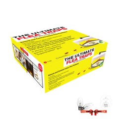 Flea Traps for Inside Your Home with 2 Sticky Disc & 2 Bulbs & 1 Electric Wires