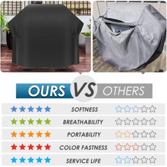 48″ Heavy Duty BBQ Grill Cover for Weber Spirit 200 II 200 E210 II E210 2 Burner