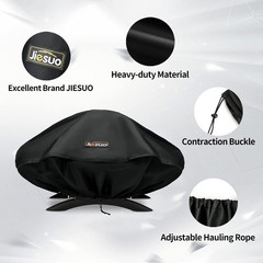 Grill Cover for Weber Q Series, BBQ Cover for Weber Q1200, Q1000 and Q10