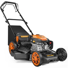 Mutaomay 21″ Gas Lawn Mower Self Propelled 3-in-1, 170cc, 17Gal Grass Catcher