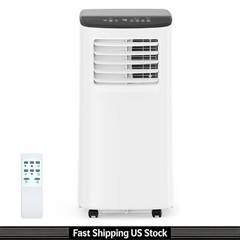Portable AC Unit 3-in-1 8000 BTU, Air Conditioner Cooling Dehumidifier Fan