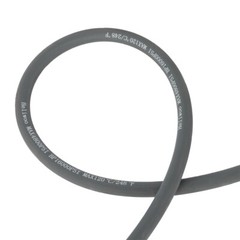 100ft 3/8″ Pressure Washer Hose 4000 PSI Non-Marking Gray With Couplers.
