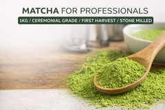 Ceremonial Grade Matcha 1kg Bulk – Aichi Japan – First Harvest – Stone Milled