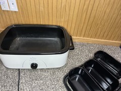 Rival 16-Quart Roaster Oven 150° to 450° F Temperature Control + 3 Compartments