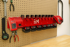 Milwaukee M18 and M12 Battery Dual Charging Station