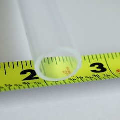 1/2″ ID x 5/8″ OD – Ultra Clear Platinum Cured Silicone Tubing – (12.7*15.9 mm)