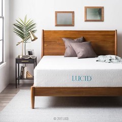 LUCID 6, 8, 10, and 12 Inch Gel Memory Foam Mattress – Twin Full Queen and King