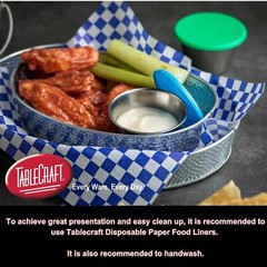 Gp8 Galvanized Collection Dinner Platter 81/4″ Dia. X 11/4″ Round Hand Wash Only