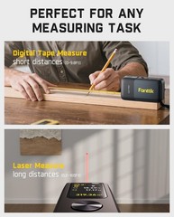 Fanttik A10 Pro 2-in-1 Digital Laser Tape Measure with HD IPS Color Display, 165